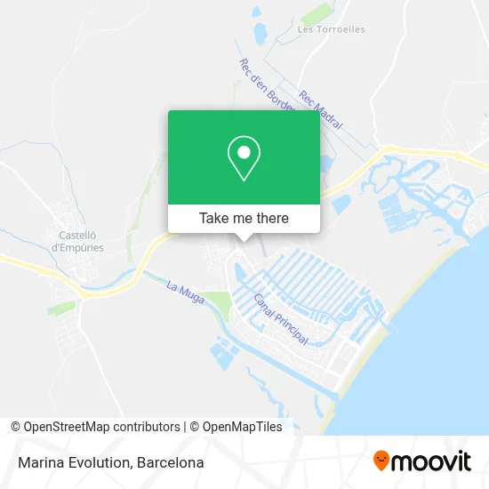 Marina Evolution map