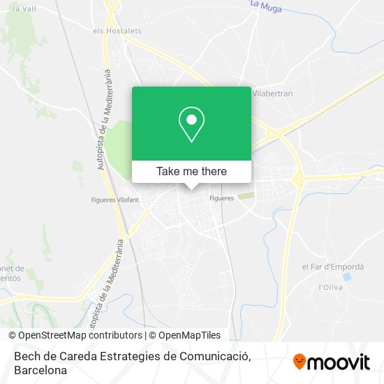 Bech de Careda Estrategies de Comunicació map