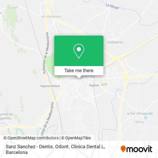 Sanz Sanchez - Dentis. Odont. Clinica Dental L map