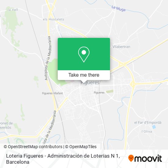 Loteria Figueres - Administración de Loterías N 1 map
