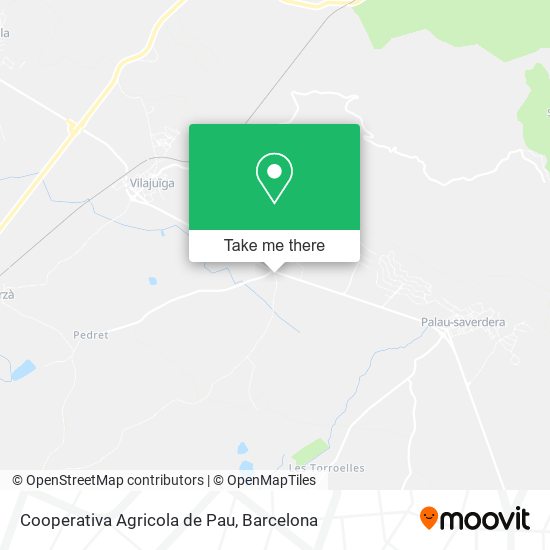 Cooperativa Agricola de Pau map