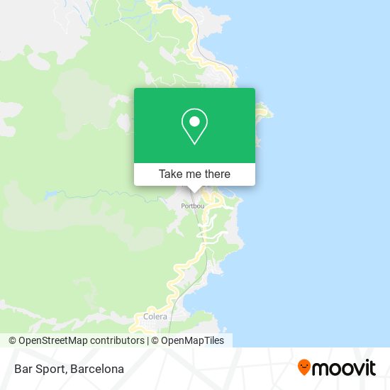 Bar Sport map