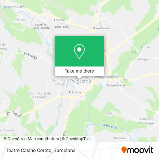 Teatre Casino Ceretà map