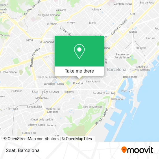 Seat map