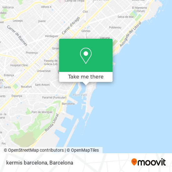 mapa kermis barcelona