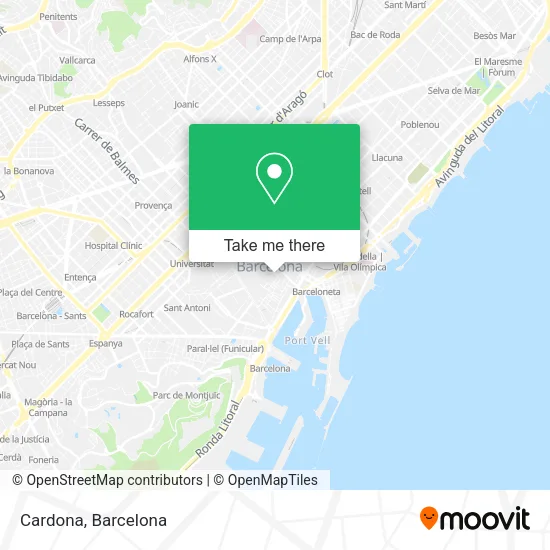 Cardona map
