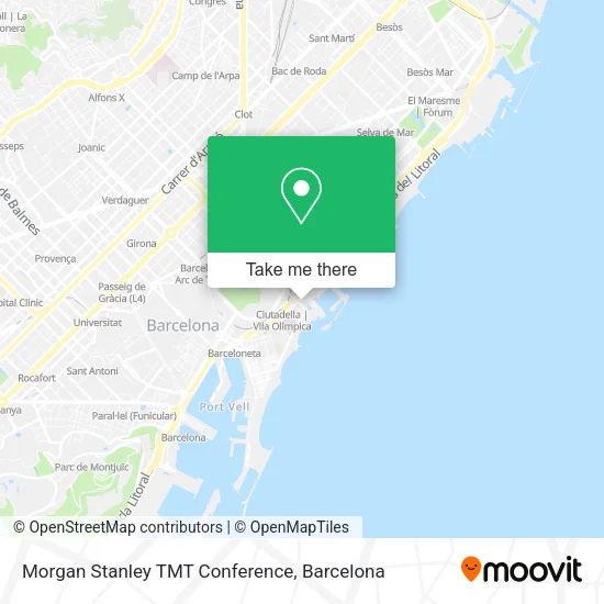 Morgan Stanley TMT Conference map