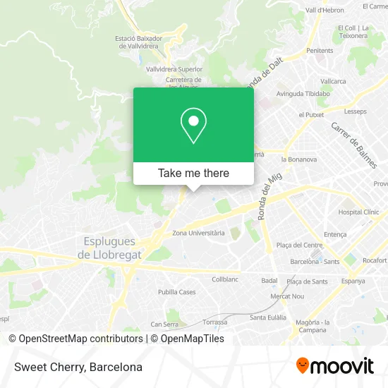Sweet Cherry map