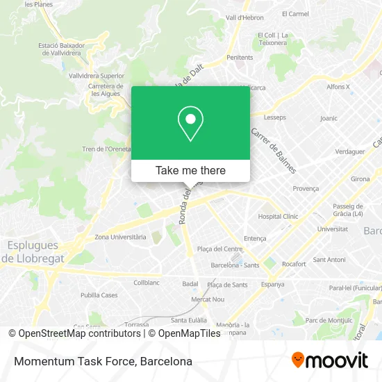 Momentum Task Force map