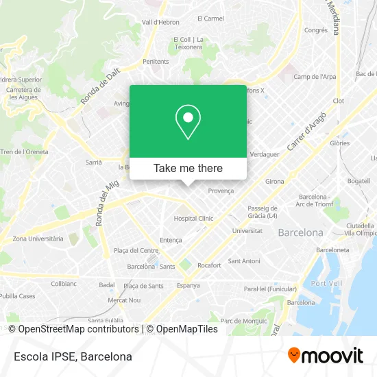 Escola IPSE map