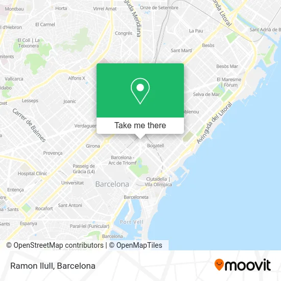 Ramon llull map