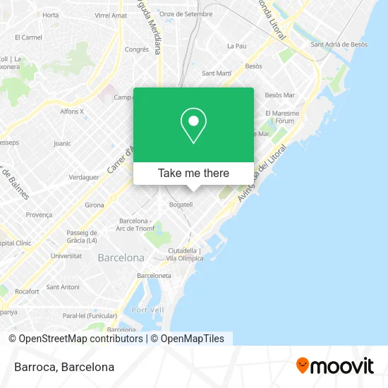 Barroca map