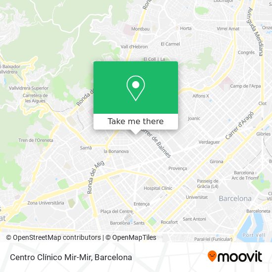 Centro Clínico Mir-Mir map