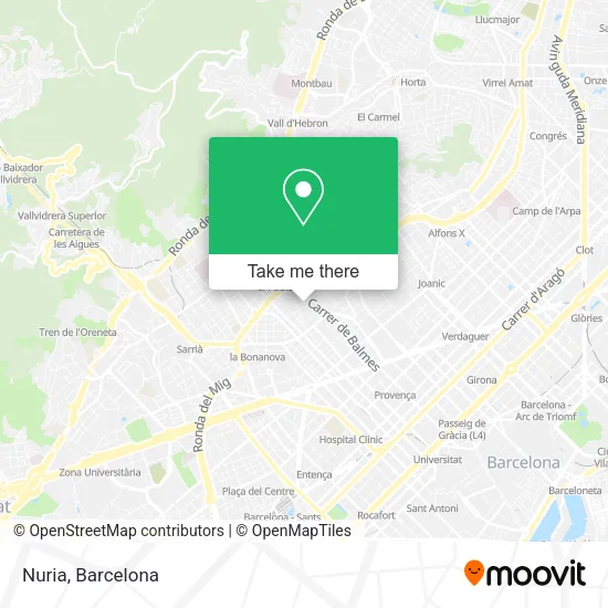 Nuria map