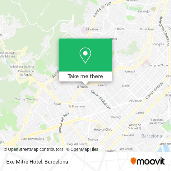 Exe Mitre Hotel map