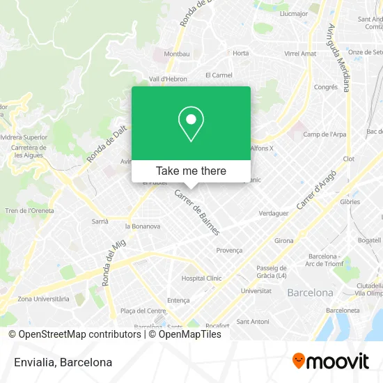 Envialia map