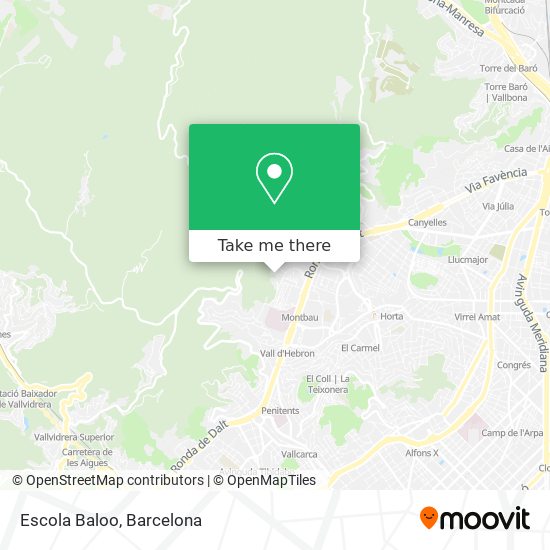 Escola Baloo map