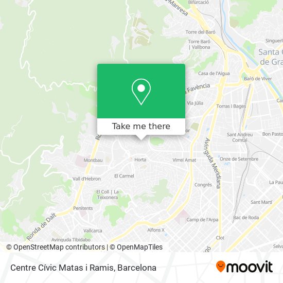 Centre Cívic Matas i Ramis map