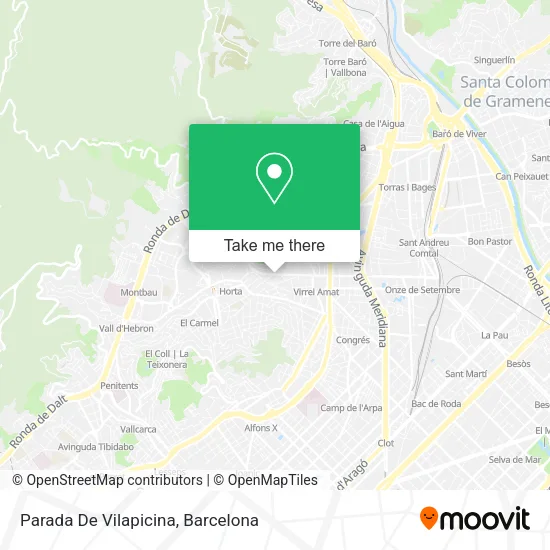 Parada De Vilapicina map