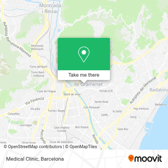 Ambulatorio map