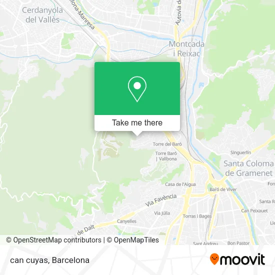 can cuyas map