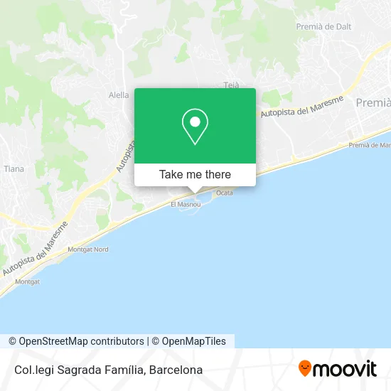 Col.legi Sagrada Família map
