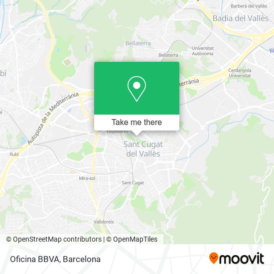 Oficina BBVA map