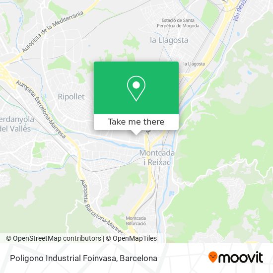 Poligono Industrial Foinvasa map