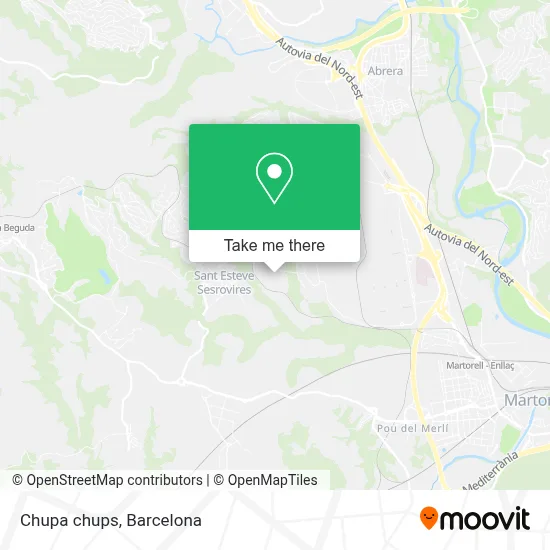 Chupa chups map