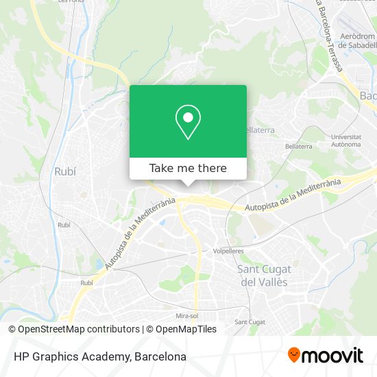 HP Graphics Academy map