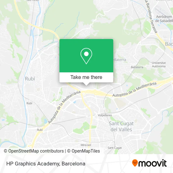 HP Graphics Academy map