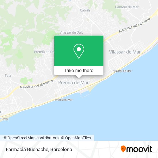 Farmacia Buenache map