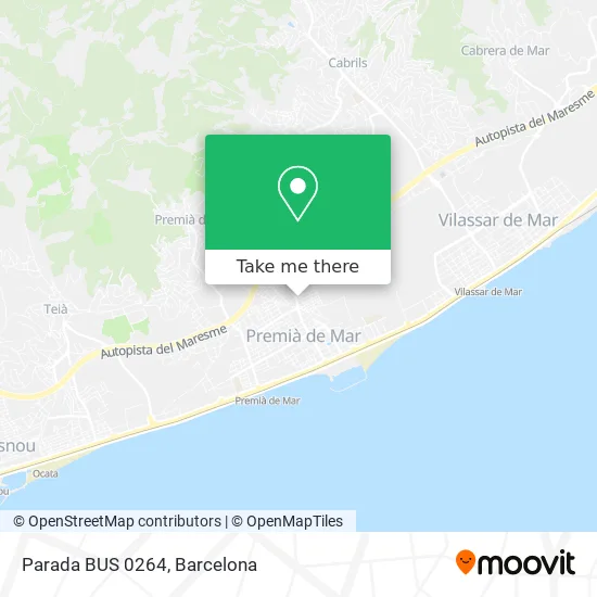 Parada BUS 0264 map