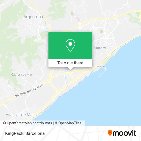 KingPack map