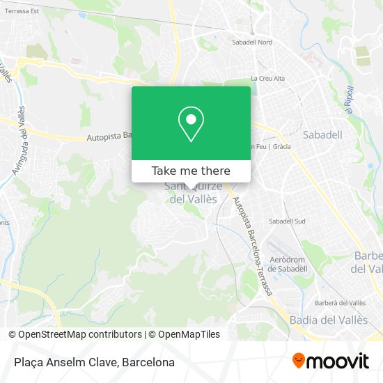 Plaça Anselm Clave map