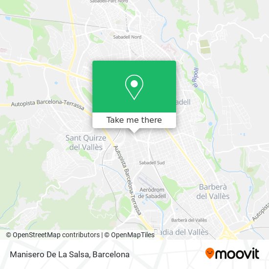 Manisero De La Salsa map