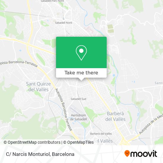 C/ Narcis Monturiol map