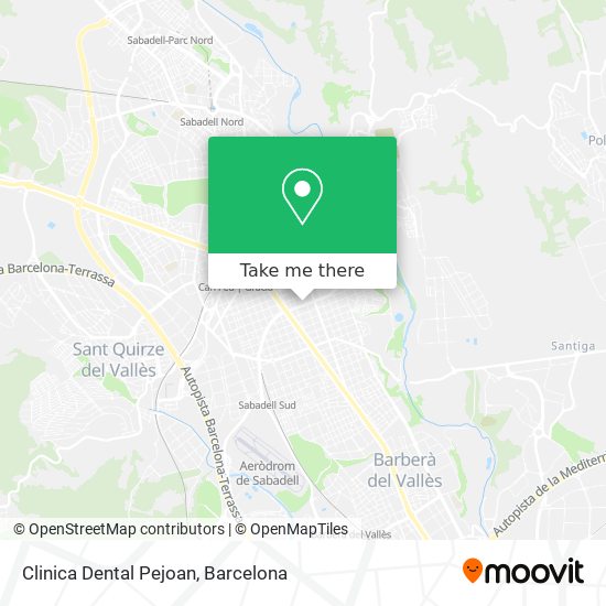 Clinica Dental Pejoan map