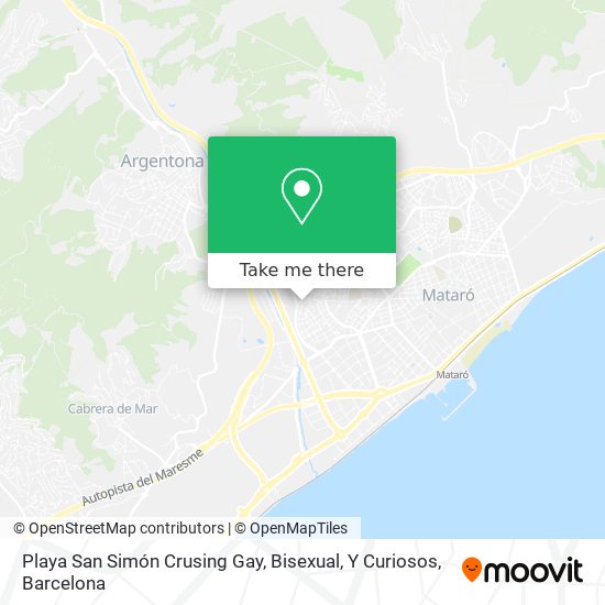 Playa San Simón Crusing Gay, Bisexual, Y Curiosos map
