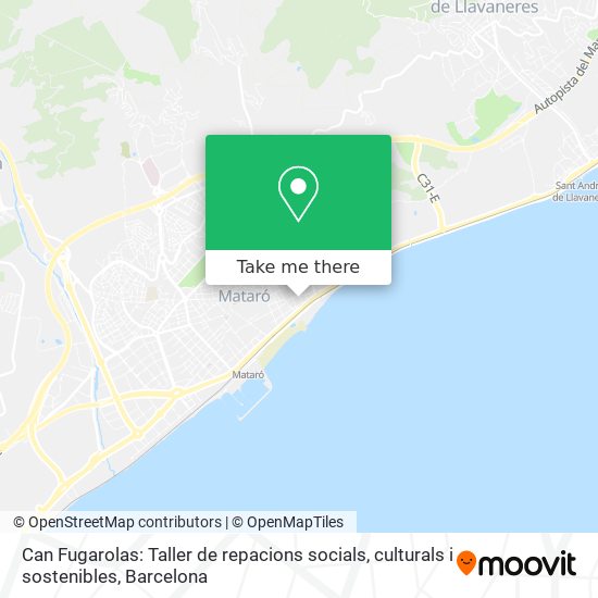Can Fugarolas: Taller de repacions socials, culturals i sostenibles map