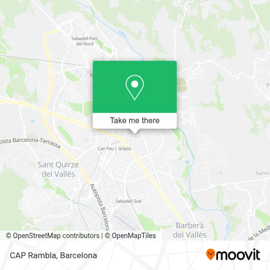 CAP Rambla map
