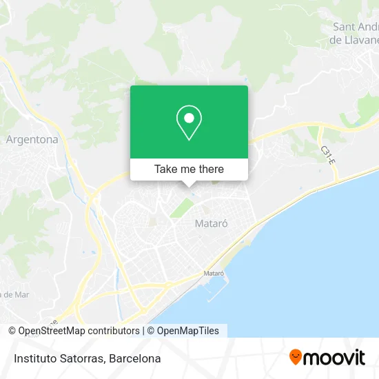 mapa Instituto Satorras