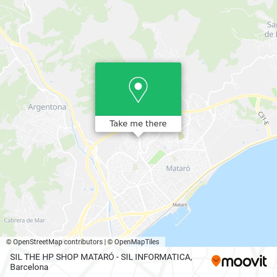SIL THE HP SHOP MATARÓ - SIL INFORMATICA map