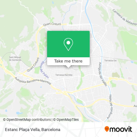 Estanc Plaça Vella map