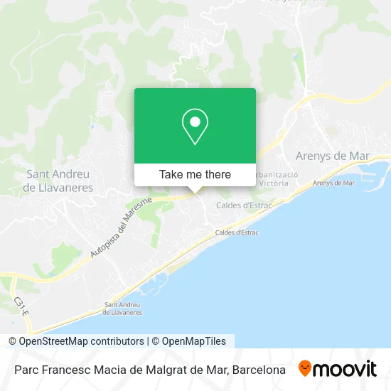 Parc Francesc Macia de Malgrat de Mar map