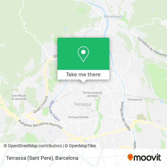 Terrassa (Sant Pere) map