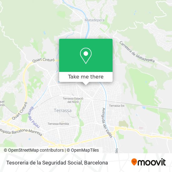 Tesoreria de la Seguridad Social map