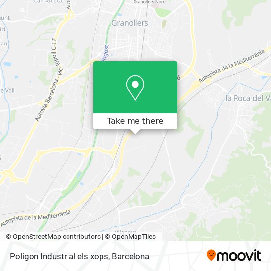 Poligon Industrial els xops map