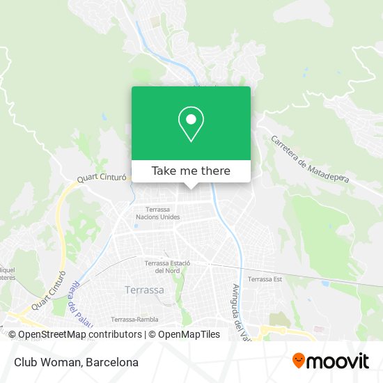 Club Woman map