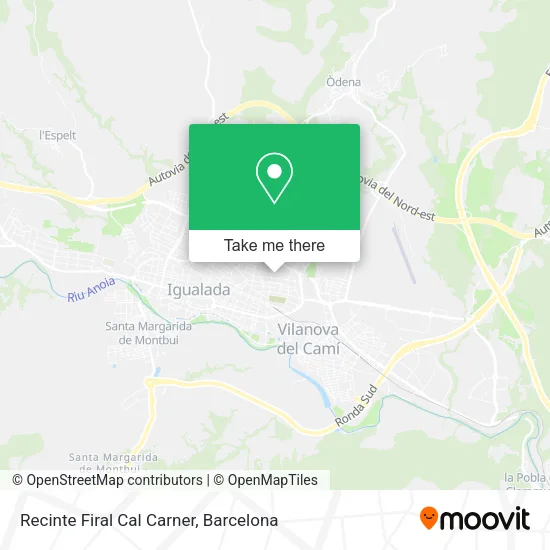 Recinte Firal Cal Carner map